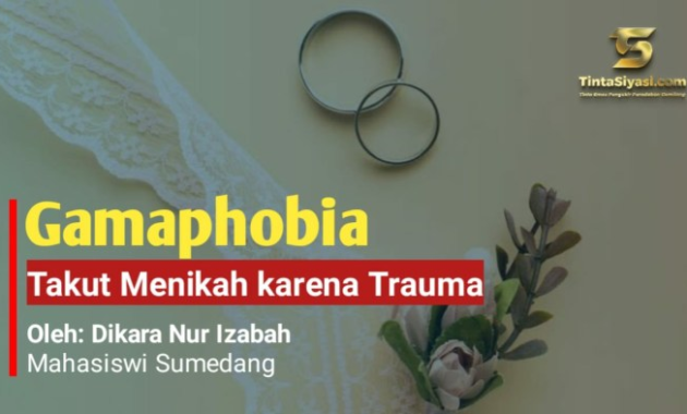 Tidak ingin menikah karena trauma?