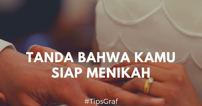 Menikah itu tanggung jawab siapa?