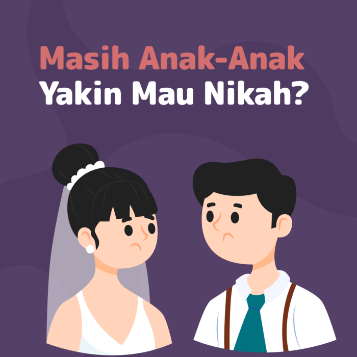 Sebutkan 5 Dampak Negatif Nikah Muda? 1 Sebutkan 5 Dampak Negatif nikah Muda?