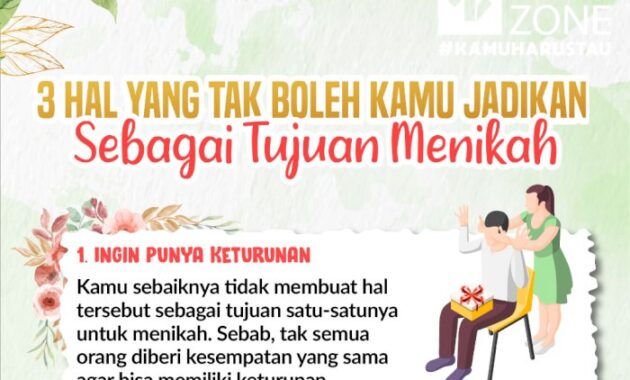 Menikah tidak boleh dengan perempuan dinikahi jangan seperti