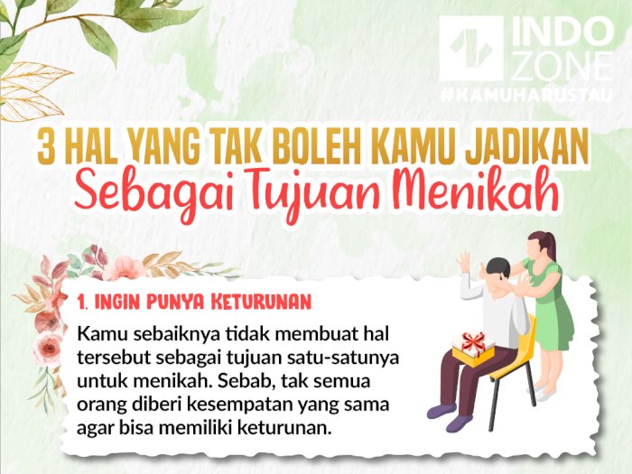 Menikah tidak boleh dengan perempuan dinikahi jangan seperti