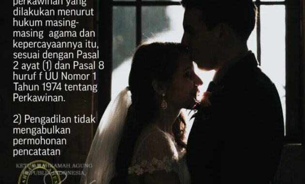 Yang menyebabkan nikah tidak sah?