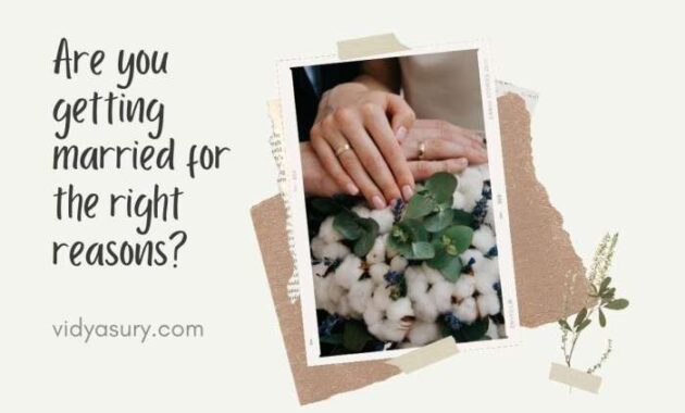 Alasan Menikah di usia muda?