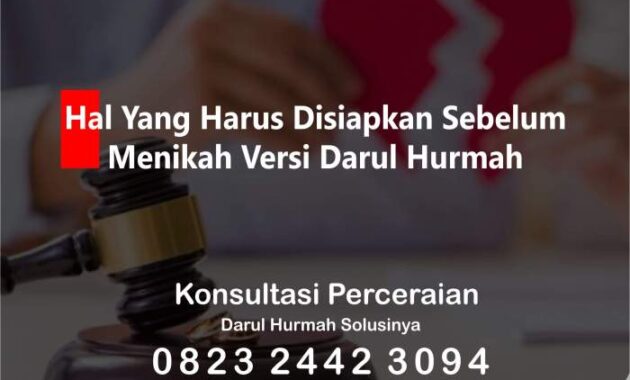 Apa Yang harus di siapkan sebelum menikah?