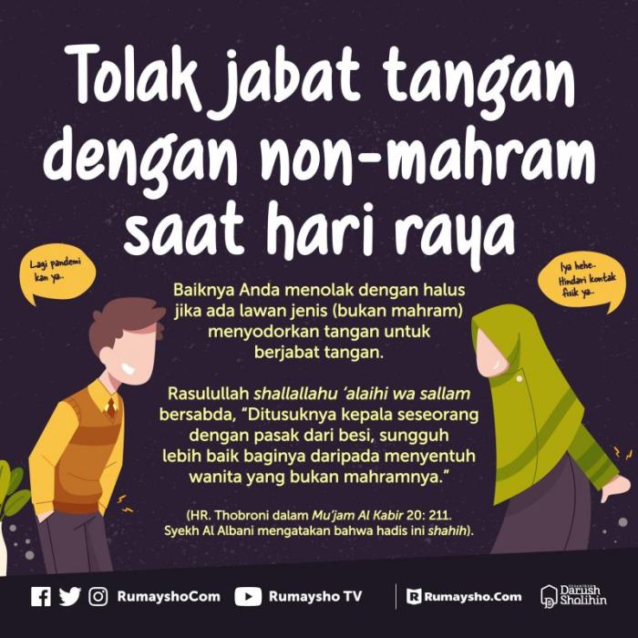 Mahram kita nasab mengenal sisi sudahkah