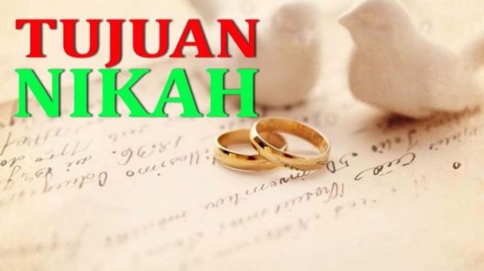 Tujuan islam menikah nikah agama ajaran menurut utama pengertian ilustrasi rukun sepedaku Menikah itu artinya?