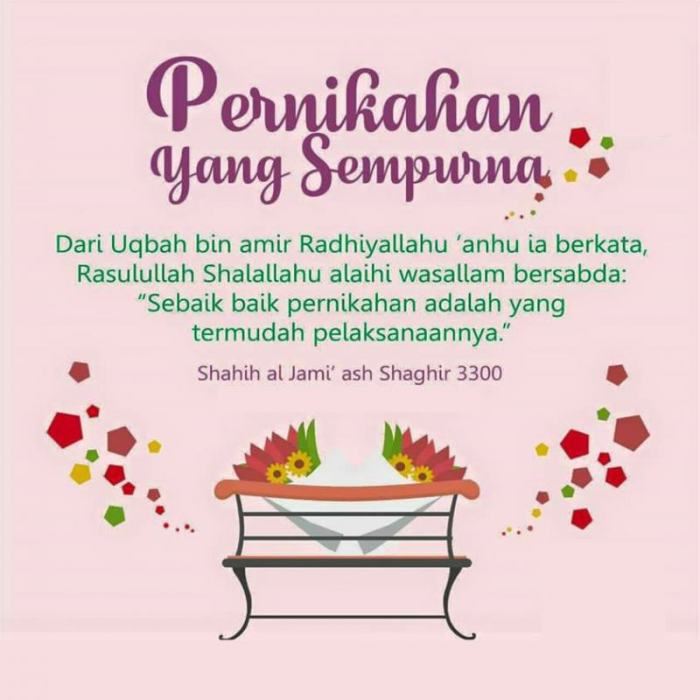 Tujuan menikah islam Apa sih tujuan menikah?