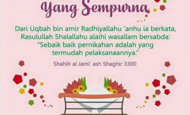 Tujuan menikah adalah menyempurnakan?