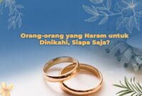 Siapakah wanita yang haram untuk dinikahi?