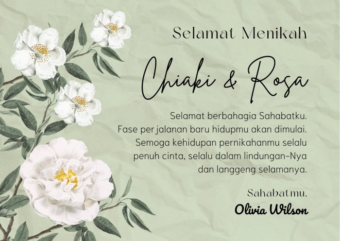 Ucapan Menikah Islami: Doa dan Harapan untuk Kebahagiaan 2 Apa ucapan menikah dalam Islam?