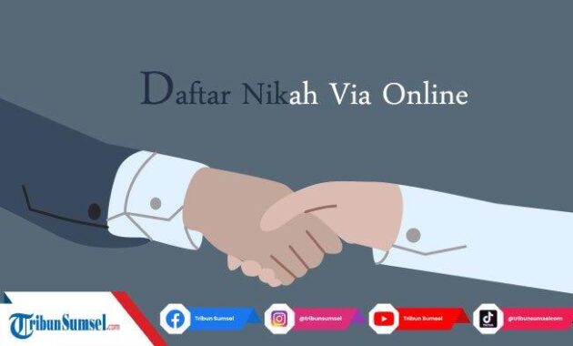 Langkah langkah daftar nikah?