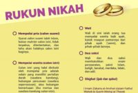 Nikah wali urutan rukun syarat islam tertib ilustrasi wisatanabawi sah agama Apa saja syarat dalam pernikahan?