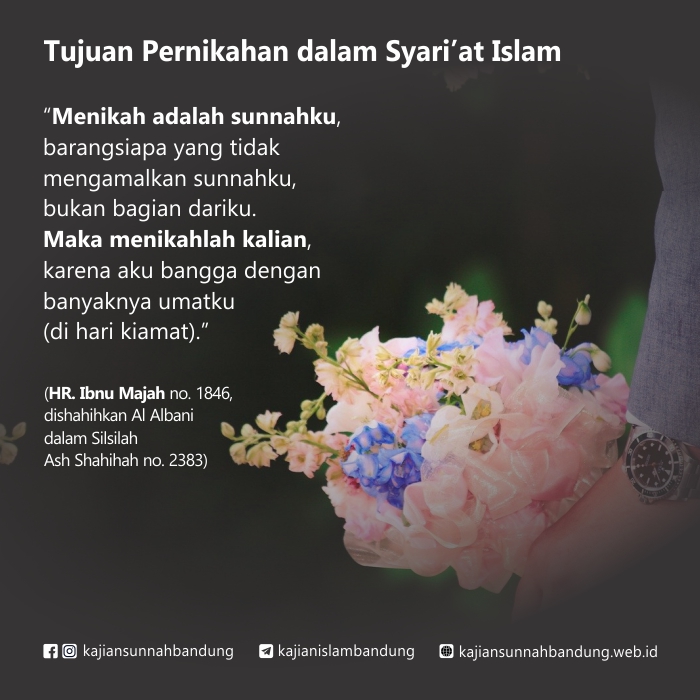 Menikah pernikahan sabar nikah islam persiapan tujuan wajib rukun agung rizqy dipenuhi Jelaskan tujuan nikah dalam Islam?
